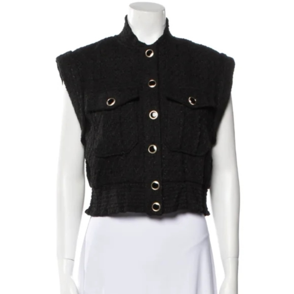 Christian LaCroix Textured Vest Sz M